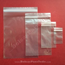 Bolsas PE 3x4 cm con Cierre...