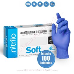 Guantes de Nitrilo Azul...