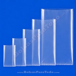 Bolsas PE 5x35 cm sin Cierre