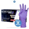 Guantes de Nitrilo Morado HR8