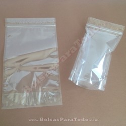 Bolsas PE PET 8,5+5x14,5 cm...