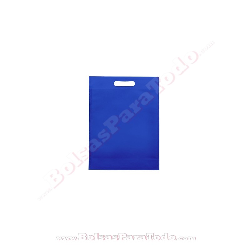 Bolsas TST Azul Eléctrico 16x22,5+5 cm Asa Troquelada
