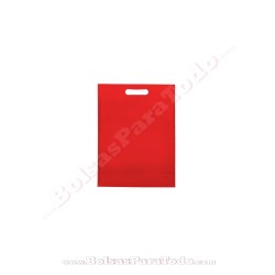 Bolsas TST Rojo 16x22,5+5 cm Asa Troquelada