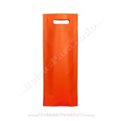 Bolsas TST Naranja 16x40+10 cm Asa Troquelada