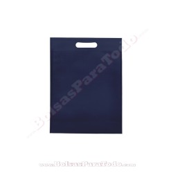 Bolsas TST Azul Marino 20x30+10 cm Asa Troquelada