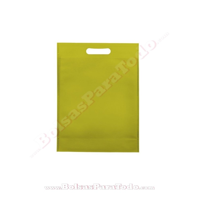 Bolsas TST Verde Pistacho 20x30+10 cm Asa Troquelada