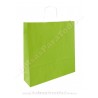 Bolsas Papel Verde 35x14x44 cm Asa Rizada