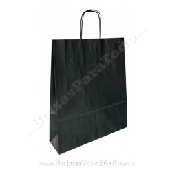 Bolsas Papel Negro 18x8x24...