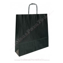 Bolsas Papel Negro 32x12x42...