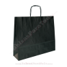 Bolsas Papel Negro 42x16x49 cm Asa Rizada