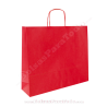 Bolsas Papel Rojo 44x15x50 cm Asa Rizada
