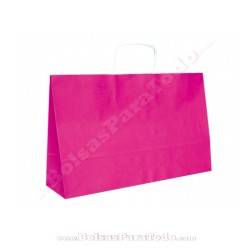 Bolsas Papel Rosa 28x10x22...