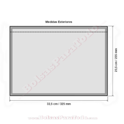 Bolsas Portadocumentos 31,5x22,5 cm